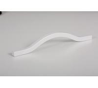 Gedotec Maniglie per mobili in alluminio bianco | 1 pezzo - Maniglie pieghevoli per porte mobili da afferrare | BRAVE | Design moderno vintage industriale | Lunghezza: 160 mm