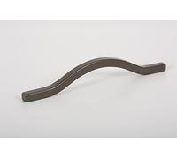 Gedotec Maniglie per mobili in alluminio grigio | 1 pezzo - Maniglie per ante pieghevoli | BRAVE | Design industriale moderno | Lunghezza: 240 mm | Maniglie per cassetti - Maniglie per porte