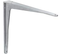GedoTec® Mensola di supporto Vettore di carico pesante Console di carico pesante Angolo del ripiano ERACLE ALLUMINIO 7 Grandezze alluminio naturale Forza portante 100 - 400 KG MADE IN GERMANY - 190 x 165 mm - 180 kg