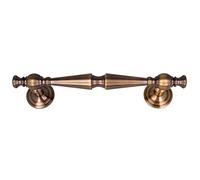Gedotec NAPOLEON - Maniglie per mobili in ottone anticato, 1 pezzo, per porte pieghevoli, lunghezza 300 mm, design classico