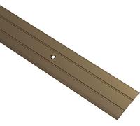 Gedotec Profilo di transizione in alluminio da avvitare, guida di transizione per pavimenti, lunghezza 90cm, larghezza 37mm, profilo inferiore in alluminio, profilo di compensazione forato, 1 pezzo