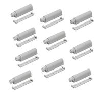 Gedotec Push-Snap Magnetic Snap Push-to-Open Colpi elettrici con dispositivo di bloccaggio magnetico Contropiastra magnetica con chiusura a sportello | cassetto e ante per mobili push-pull - 10 pezzi