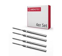 Gedotec Reggimensole regolabili invisibili per ripiani | COMPACT | Supporto per mensole a parete con capacità di carico 85 kg | Supporti per ripiani in acciaio per montaggio a parete | 4 pezzi