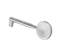 Gedotec Vivaldi - Chiave per mobili in metallo nichelato, 1 pezzo, chiave decorativa di ricambio per mobili, 35 mm, compatibile con Euro Lock