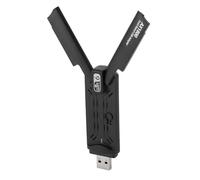 Gedourain Adattatore WiFi USB Dual Band Adattatore di Rete Wireless USB 3.0 WiFi 6 da 1800 Mbps per 10 11 Trasferimento Rapido dei Dati per Un'esperienza Online più Anche in Ambienti Affollati