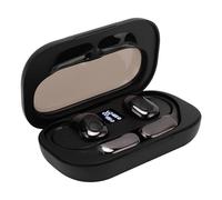 Gedourain Auricolari per Traduttore 5.4 Cuffie per Traduzione Veloce per L'apprendimento dei Viaggi D'affari, Auricolare per Traduttore Linguistico Wireless per la Comunicazione Internazionale (Nera)