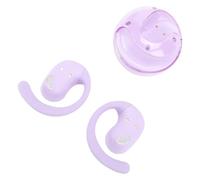 Gedourain Auricolari per Traduzione Linguistica Bluetooth Wireless Ad Alta Precisione per Viaggi 80 Lingue 14 Voci Design Confortevole 2 unità (Viola)