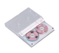 Gedourain Cassette per Registrazioni Vergini Ad Alto Rendimento per Musica, 46 Minuti di Chiaro Fai da Te Cassette da Bobina a Bobina Scelta Regalo Versatile Argento 1 X Carta di Registrazione (#4)
