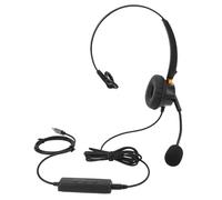 Gedourain Cuffie Telefoniche USB C con Microfono con Riduzione del Rumore Cuffie per Ufficio Servizio Clienti per Call Center