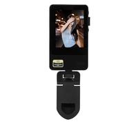 Gedourain Schermo Selfie per Telefono Display Esterno Wireless Compatto da 2,4 Pollici per Vlogging e Streaming Live Perfetto per i Creatori di Contenuti