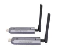 Gedourain Trasmettitore di Interfaccia Multimediale HD Wireless con Elevata compatibilità e Display Chiaro per Presentazioni e Riunioni Migliorate, Ricevitore 1080P 60Hz per Display a Grande Schermo