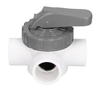 Gedourain Valvola Deviatrice per Piscina a 3 Vie Comodamente Regolabile per Spa con Elevata Durata Adatta a Tutti i Luoghi in Cui Sono Necessarie Valvole per L'irrigazione (V40-3A)