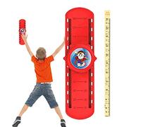 GEDOX Allenatore di salto per bambini, Tester di salto verticale - Trainer tattile regolabile in altezza - Contatore di reazione per bambini per allenare il rimbalzo e promuovere la crescita