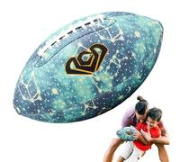 GEDOX Calcio se Calcio Se, Palloni da Calcio Luminosi Super Grip Misura 6/9 Football Americano Sportivo a Prova D'acqua con Doppio Cordino per gli appassionati di calcio
