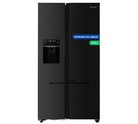 GEDTECH Frigorifero Americano GSBSA513DX Side by Side 513L - Dark Inox