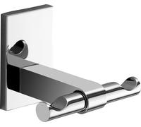 Gedy 78261300100 - Doppio gancio cromo maine