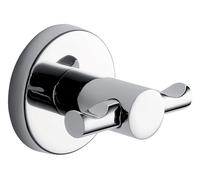 Gedy Appendino doppio bagno (6,5x5,5x5,6cm) FELCE PLUS Cromo lucido FP26130