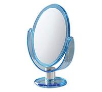 Gedy appoggio, Misure e Peso: 25X17,6X10 CM & 0,3 kg, Bagno Realizzato in ABS, Finitura Blu, Specchio Design R&S, 2 Anni di Garanzia, Unica