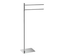 Gedy ARTU Portasciugamani da Terra, in Acciaio Inox, Cromato, 39,6 x 16,7 x 84