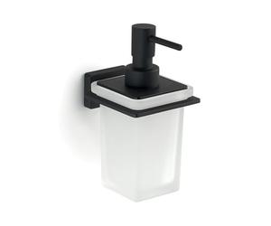 Gedy Atena Dosatore di sapone Nero Opaco