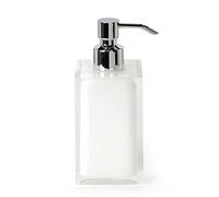 Gedy Auckland Dosasapone Bagno, Bianco, 16.2 x 7 x 7 cm