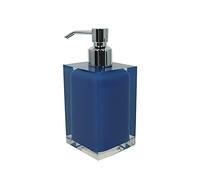 Gedy Auckland Dosasapone Bagno, Blu, 16.2 x 7 x 7 cm