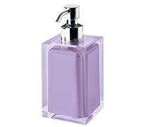 Gedy Auckland Dosasapone Bagno, Viola (Lilla), 16.2 x 7 x 7 cm