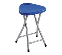Gedy Bagno Sacchetto, Misure e Peso: 46,5X30X29,3 CM & 1,17 kg, Sgabello richiudibile in Metallo e resine, Finitura Blu, Design R&S, 2 Anni di Garanzia, Unica