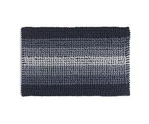 Gedy | Bubble Tappeto Bagno con Fondo Antiscivolo, Colore Blu, Dimensioni 2,4 x 50 x 80 cm e Peso 0,435 kg