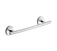 Gedy Cromato, 35 cm, Cebu, Asciugamani Bagno, Misure 6 x 35,4 x 8,2 cm e Peso 0,281 kg, Porta salvietta in Acciaio Inox e Cromall, 10 Anni di Garanzia, Design: R&S