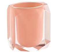 Gedy Chanelle Portaspazzolino, Resina, Salmone, 7 X 9 X 10.5