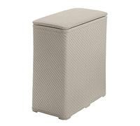 Gedy Cesto portabiancheria Ambrogio in plastica per bagno Beige