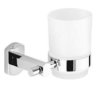 Gedy Porta spazzole Edera Plus ART.EP10 Vetro cromato lucido 1 pz