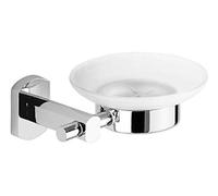 Gedy edera Plus - portasapone in Vetro Cromato Lucido.