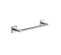 Gedy Fuji Portasciugamani bagno, Portasciugamani da parete, Porta asciugamani adesivo, Portasciugamani senza trapano, 34,1 x 6,9 x 4,7, Cromo, Acciaio Inox AISI 304