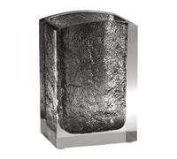 Gedy Grigio G-Antares Portaspazzolini Trasparente, Dimensioni 11,7 X 8 X 6,2 CM Peso 0,268 kg, Resina Resistente di Alta qualità, Porta Spazzolini Bagno Design di R&S, 2 Anni di Garanzia, 6,2x8x11,7