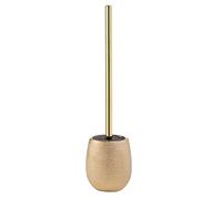 Gedy Oro, G-Astrid Scopino WC da appoggio, Dimensioni 47X11,5X11,5 CM Peso 0,648 kg, scopettino Bagno in Ceramica, Anni di Garanzia 2, Design R&S, Unica