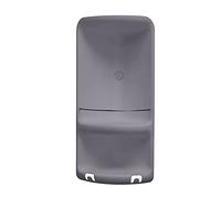 Gedy G-Caesar Mensola angolare Doccia, mensole Doccia 2 Ripiani Colore Grigio, Misure 47,3X22,6X16 CM & 0,45 kg, Realizzata in Resina e Acciaio Inox, Anni di Garanzia 2, Design R&S