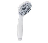 Gedy G-Easy 03, Doccetta per Doccia 1 Getto, Soffione Doccia in ABS con Finitura Bianca, 5 Anni di Garanzia, Design R&S, Filtro Doccia antisabbia Incluso