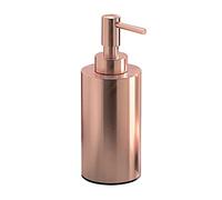 Gedy Rame, G-Elettra, Dispenser Liquido Colore, Dosatore Sapone Realizzato in Acciaio Inox, Misure 19 x 6,3 x 6,3 cm e 0,23 kg, 2 Anni di Garanzia, Design: R&S Inossidabile, Unica