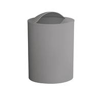 Gedy G-Eye Gettacarta Grigio, Misure e Peso Cestino Bagno: 26,5X19X19 CM & 0,25 kg, Realizzato in Resine Termoplastiche, Pattumiera Bagno Design R&S 100% Made in Italy, 2 Anni di Garanzia