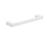 GEDY G-Kuala Lumpur Porta Asciugamani CM.35, Colore Bianco, Componenti Realizzati in Cromall, Ottone e Vetro, Garanzia 2 Anni, Misure 2,5 x 35 x 6,6 CM e Peso 0,506 kg, Design R&S Gedy