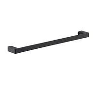 GEDY G-Kuala Lumpur Porta Asciugamani CM.60, Colore Nero, Componenti Realizzati in Cromall, Ottone e Vetro, Garanzia 2 Anni, Misure 2,5 x 60 x 6,6 CM e Peso 0,671 kg, Design R&S Gedy
