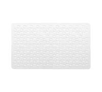 Gedy G-Maim Tappeto Antiscivolo Vasca con Ventose, Misure: 60X38, Tappetino Bagno in Resina, Finitura Trasparente, Design R&S, 100% Made in Italy, Tappeto Lavabile in Lavatrice, 2 Anni Garanzia