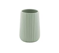 Gedy Verde Menta, G-Marika, Bagno, Porta spazzolino in Ceramica, Design R&S, Misure 11,6X8X8 cm, 2 Anni di Garanzia, Unica