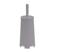 Gedy Grigio, G-Oscar WC da appoggio Colore, 35X13X13 CM Peso 0,396 kg, scopino Bagno con setole Realizzato con Resine termoplastiche, Anni di Garanzia 2, Design R&S, Unica