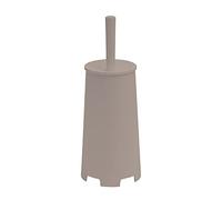 Gedy G-Oscar Scopino WC da appoggio Colore Tortora Chiaro, 35X13X13 CM Peso 0,396 kg, scopino Bagno con setole Realizzato con Resine termoplastiche, Anni di Garanzia 2, Design R&S