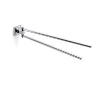Gedy G-Pukhet Porta Asciugamani Snodo, Colore Cromo, Componenti Realizzati in Acciaio Inox e Cromall, Garanzia 2 Anni, Misure 4,8 x 37,9 x 5,1 CM, Design R&S Inossidabile, Cromato, Unica