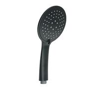 Gedy G-Tech 13, Doccetta 3 getti, Soffione ABS con Finitura Nera, 5 Anni di Garanzia, Design R&S, Filtro Doccia antisabbia Incluso, Nero, Unica
