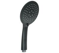 GEDY G-Tech 13, Doccetta per Doccia 3 getti, Soffione Doccia in ABS con Finitura Nera, 5 Anni di Garanzia, Design R&S, Filtro Doccia antisabbia Incluso